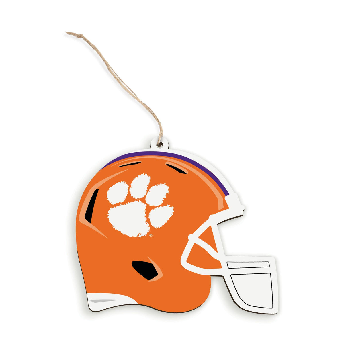 Clemson Tigers Helmet Ornament