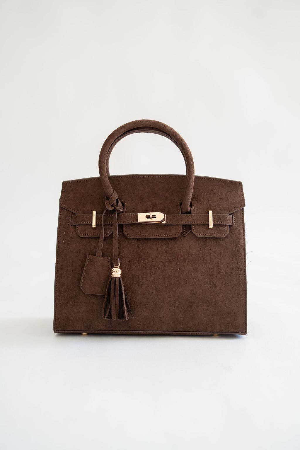 Margo Faux Suede Handbag