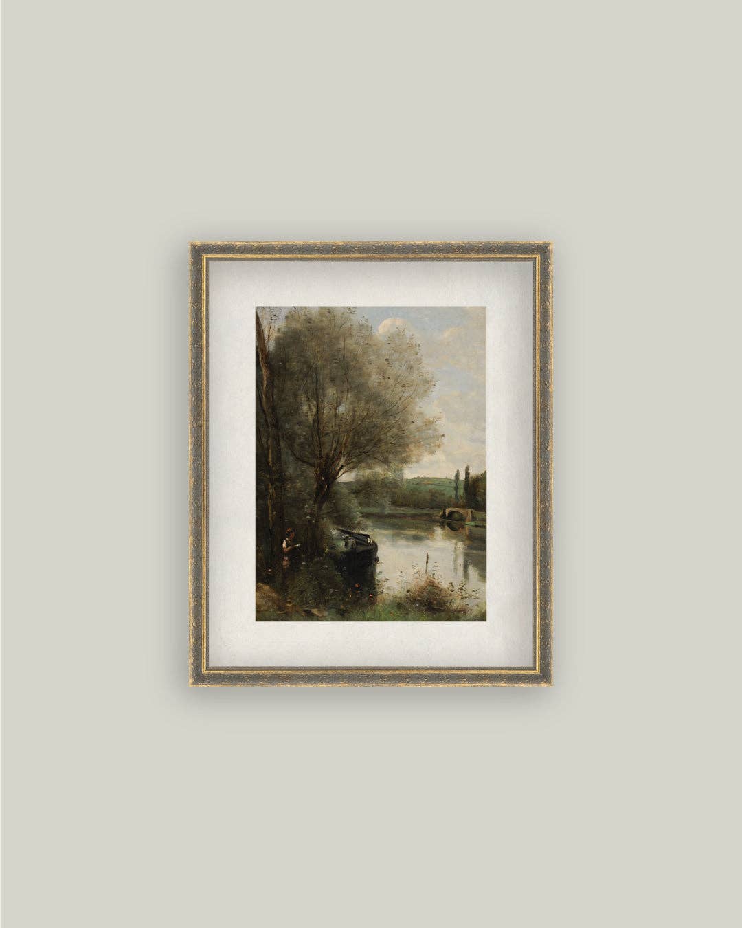 The Reader On The Wooded Bank