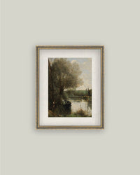 The Reader On The Wooded Bank