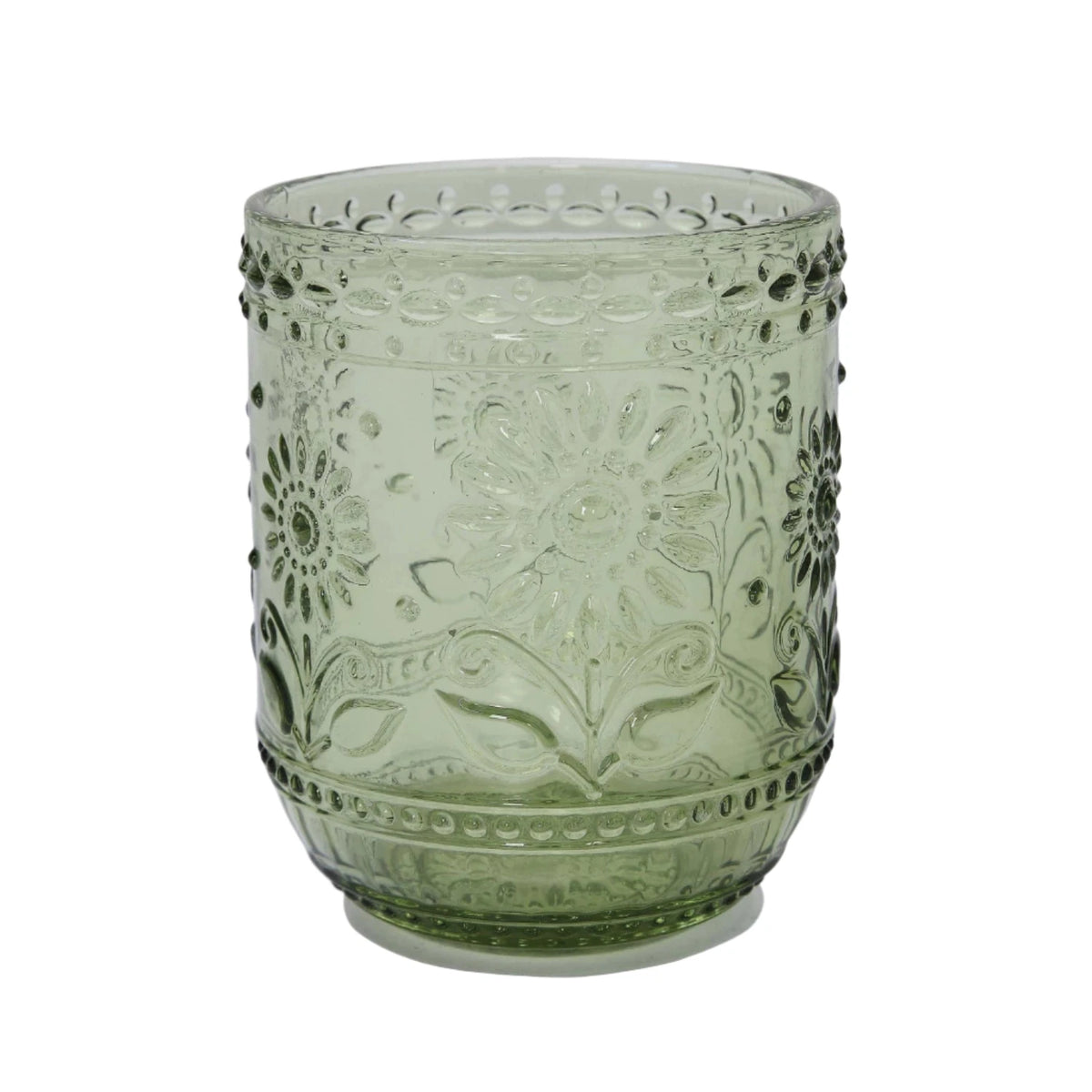 Embossed Drinking Glass