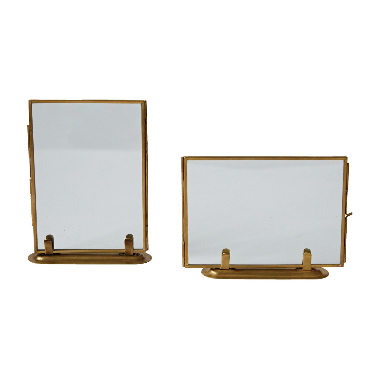 Brass and Glass Photo Frame, 2 Styles