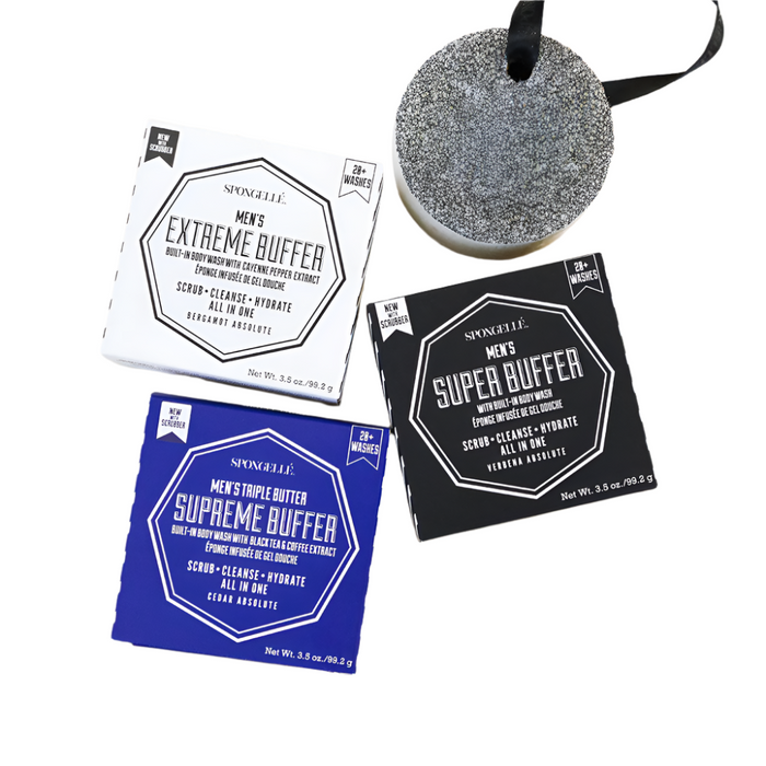 Men's Body Wash Infused Buffer