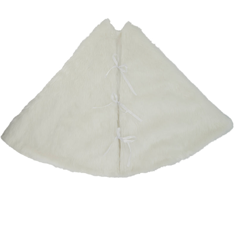 Faux Fur Tree Skirt
