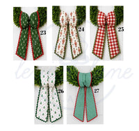Merry & Bright Wreath Sash