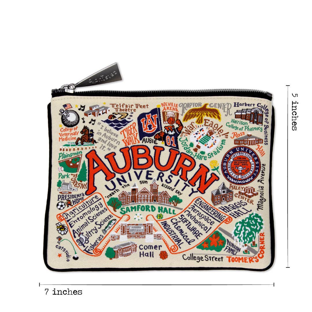 Auburn University Collegiate Zip Pouch