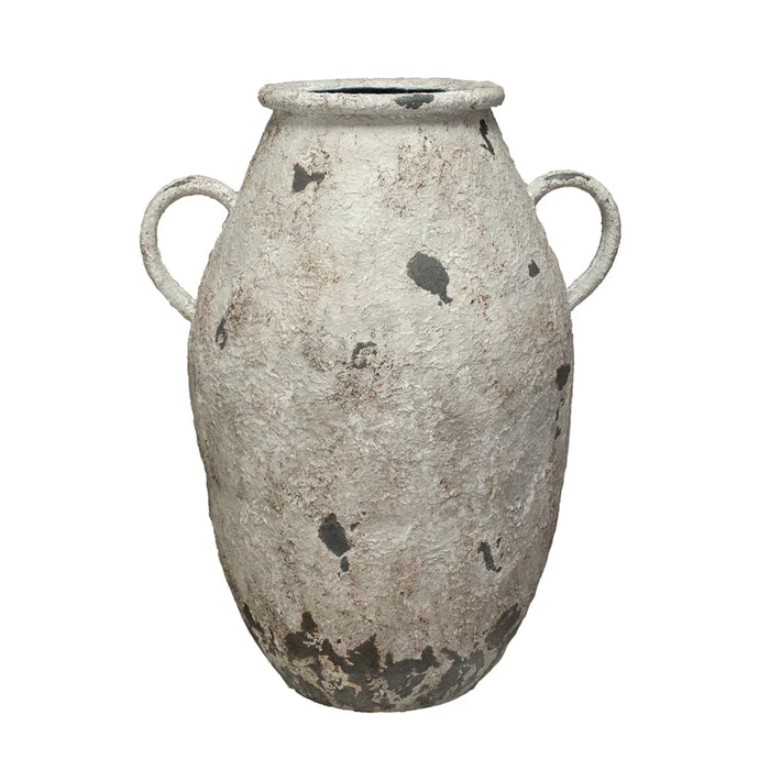 Metal Urn w/ Handles