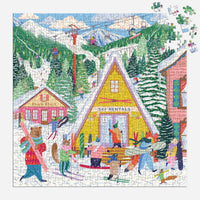 Ski Village 500 Piece Puzzle