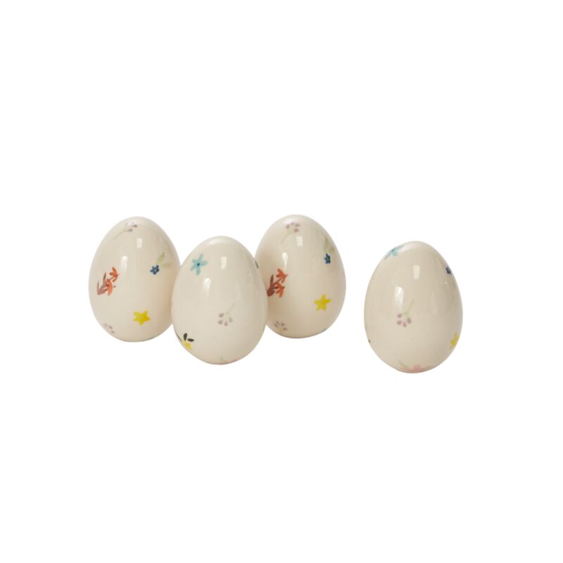 Ditsy Floral Ceramic Eggs