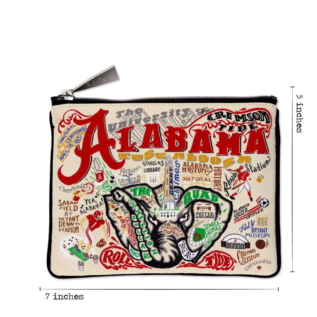Alabama, University of Collegiate Zip Pouch