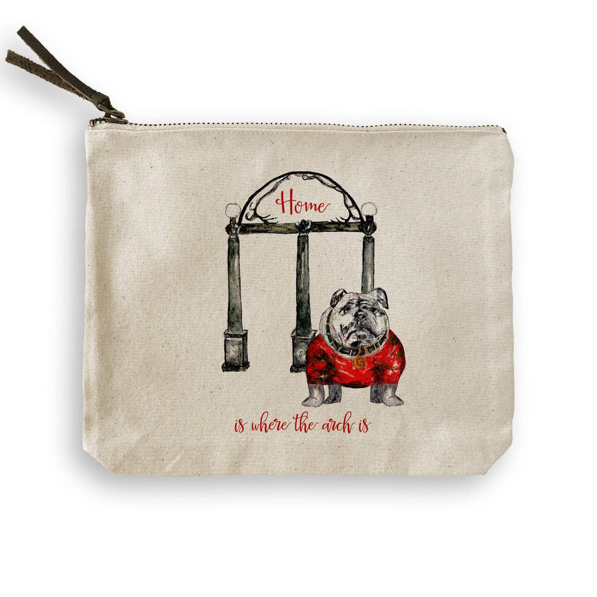 Bulldog with Arches