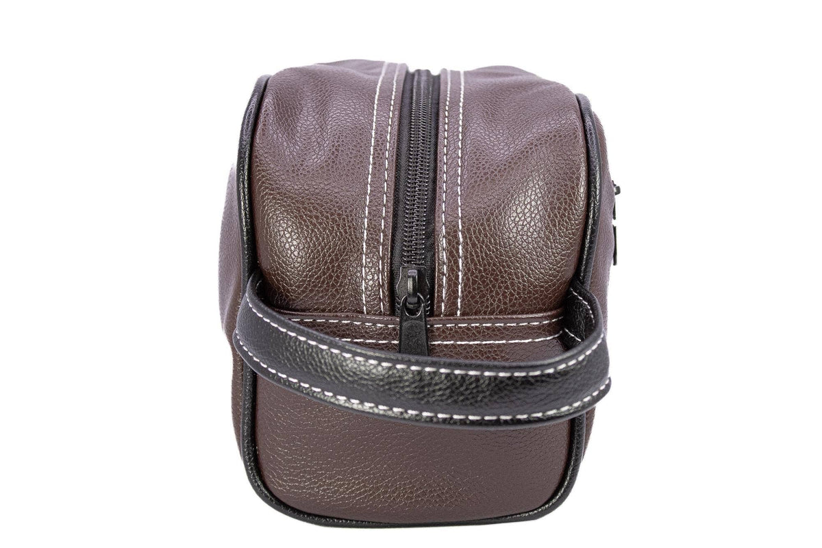 Georgia Bulldogs Men's Toiletry Dopp Bag Brown