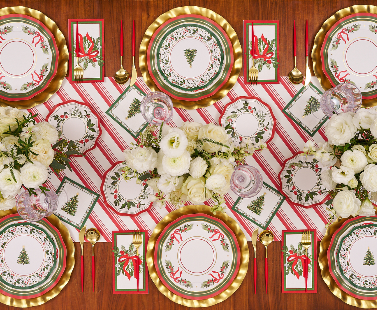 Home for the Holidays Salad Plates/8pk