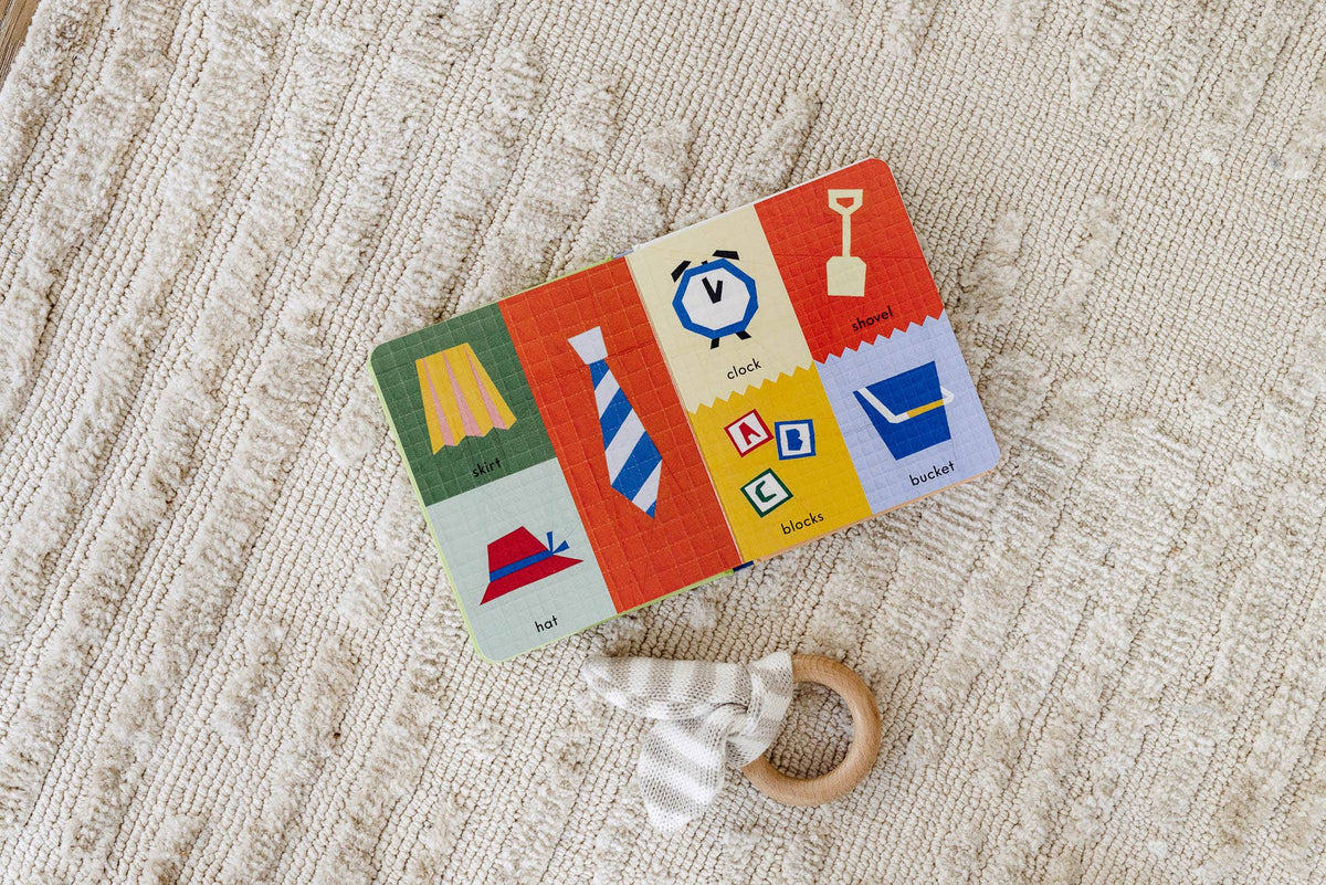 First Words with Cute Quilted Friends