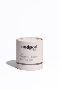 Nodpod Silk Weighted Sleep Mask- Pearl