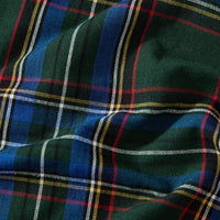 Tartan Holiday Plaid Cotton Tablecloth - 60" x 120" - Green