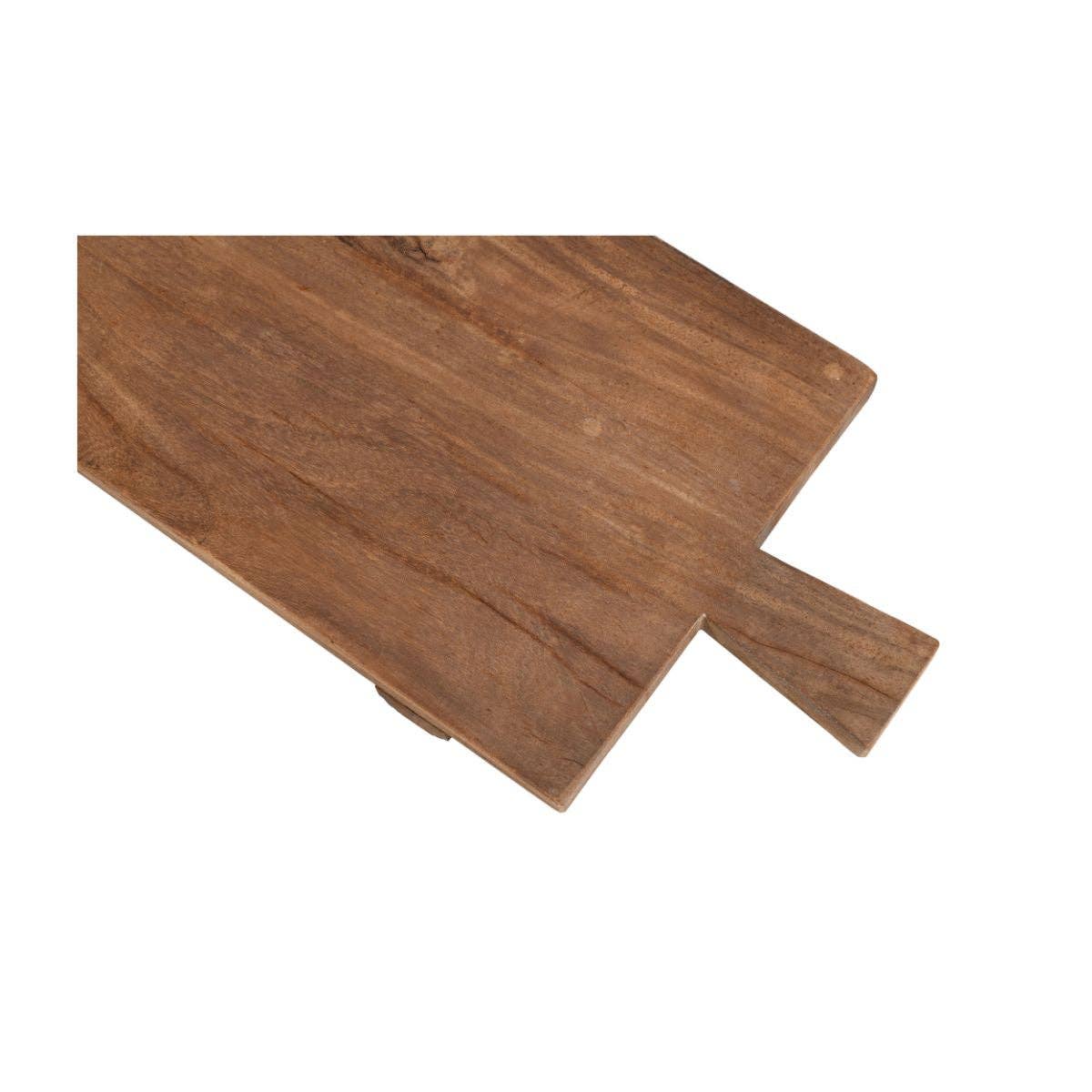 Reclaimed Wood Pedestal Tray - Large
