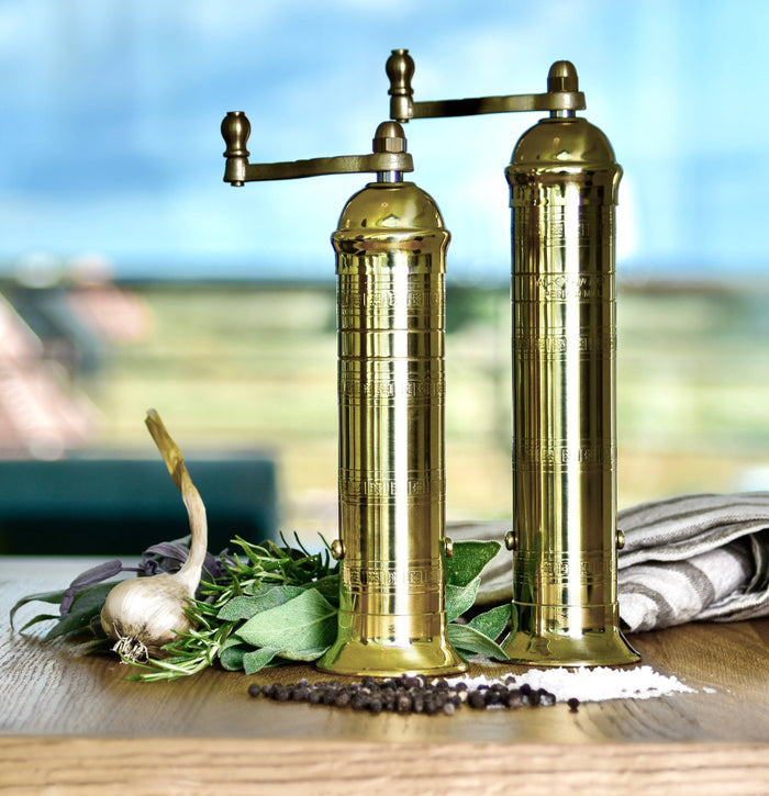 Brass Mill - 9" salt grinder
