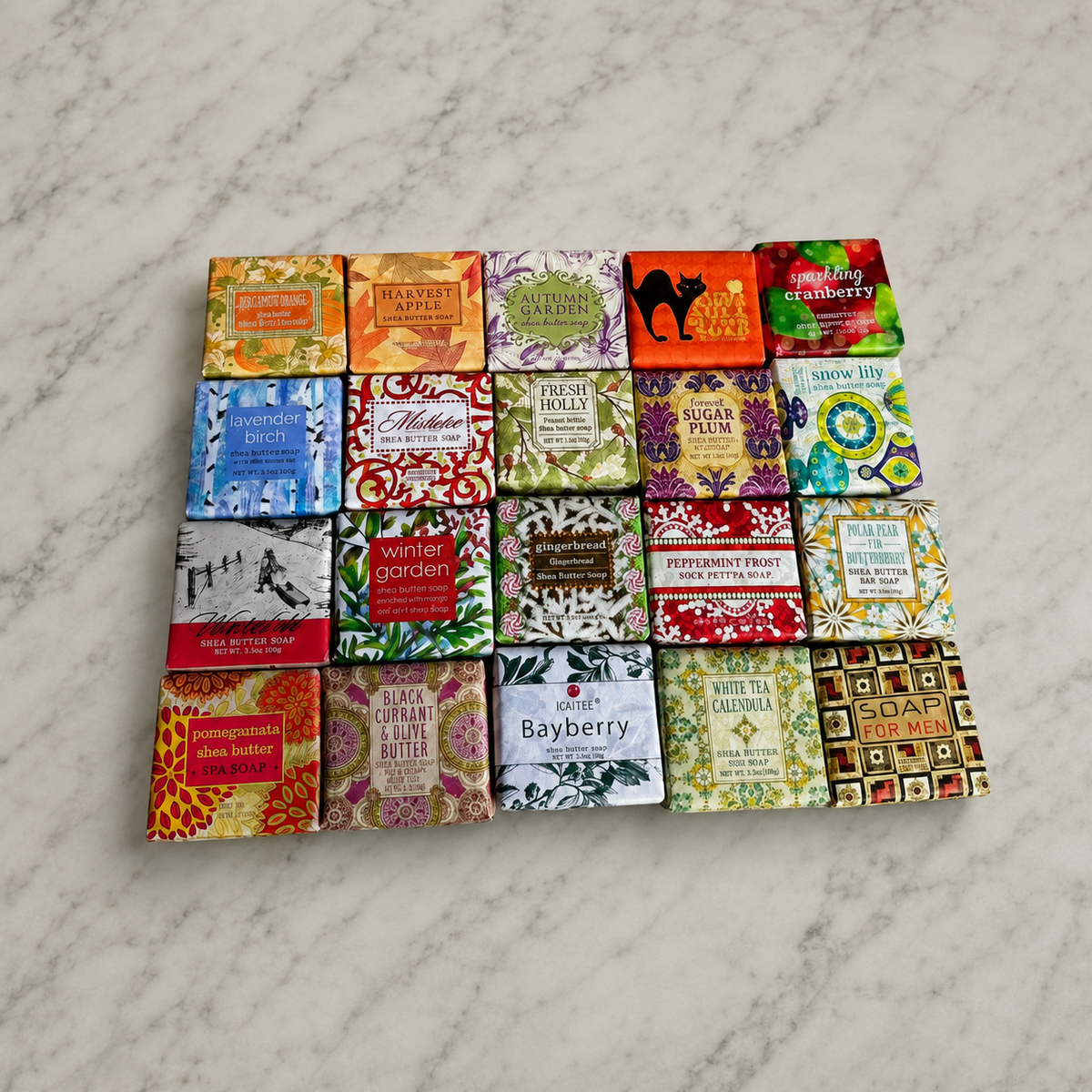 Winter Mini Soaps