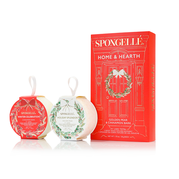 Home & Hearth Holiday Wreath Gift Set