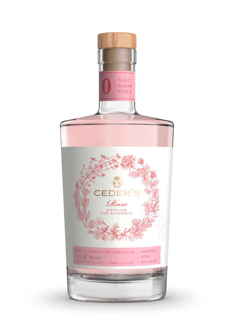 Ceder's Pink Rose Non-Alcoholic Spirit