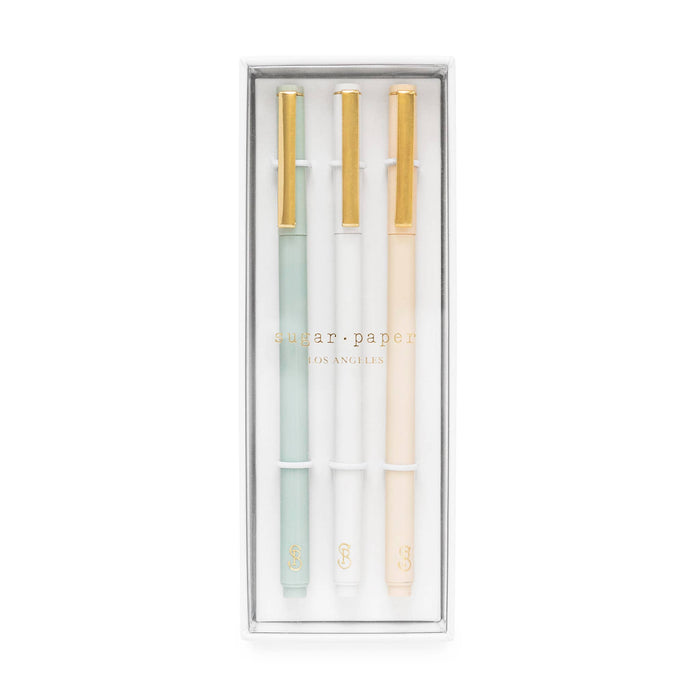 The Solid Felt Pen, Assorted Set of 3 Colors