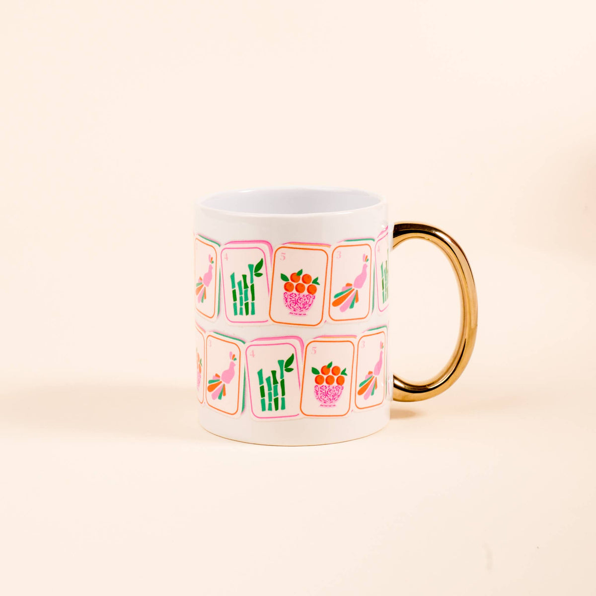 Mahjong Tiles Ceramic Mug