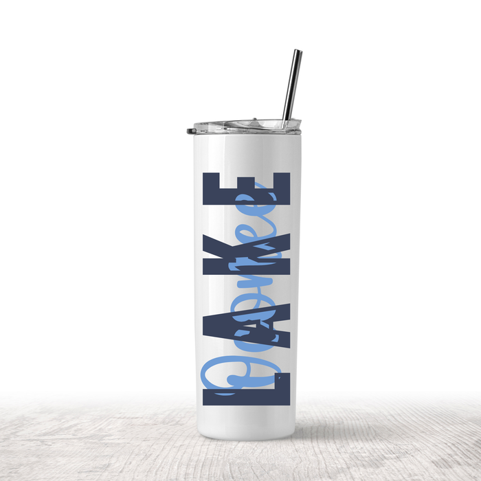 Lake Lanier Tall Skinny Tumbler