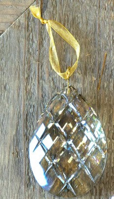 Faceted Crystal Gem Ornaments