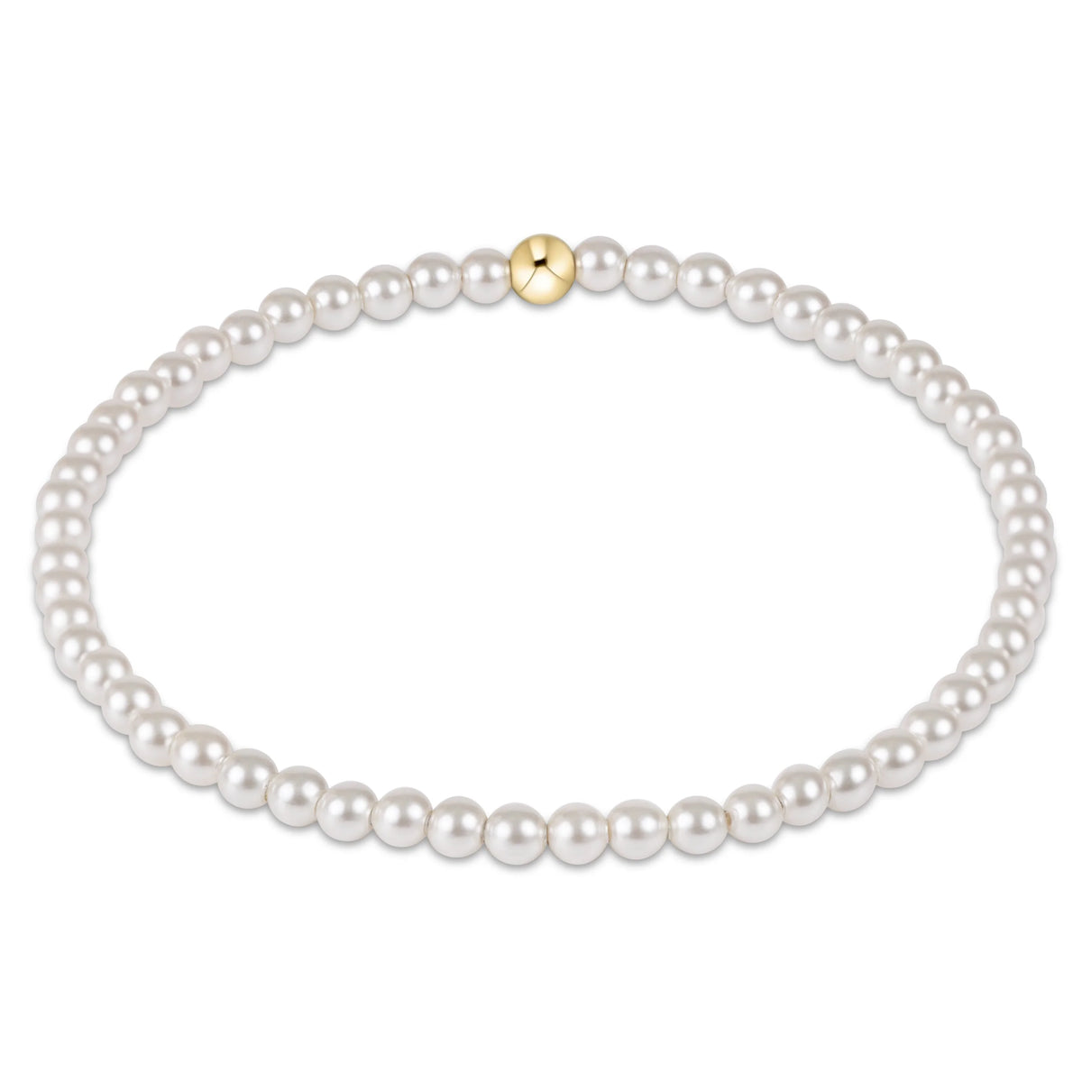 egirl classic pearl 3mm bracelet