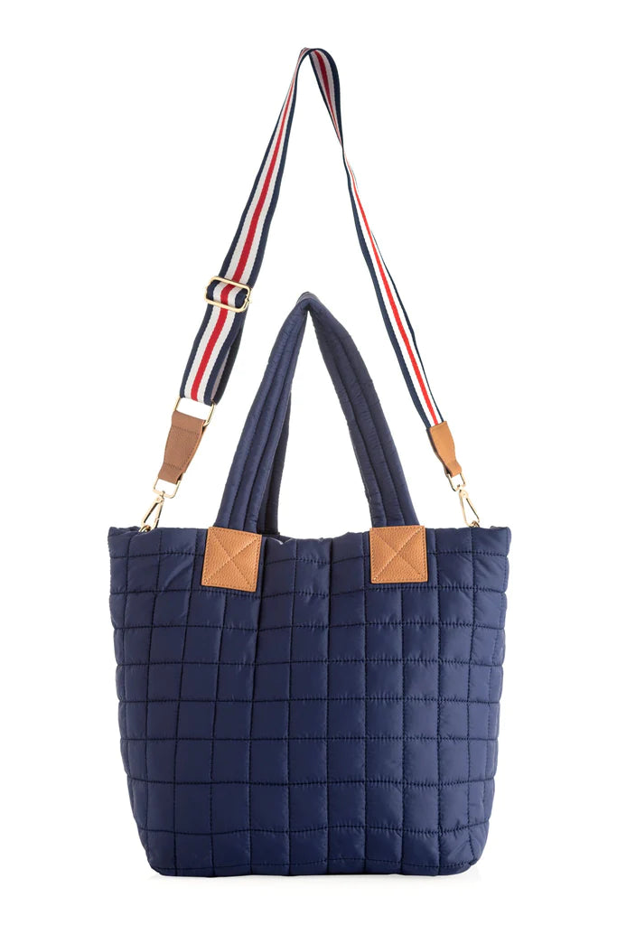 Ezra Quilted Tote