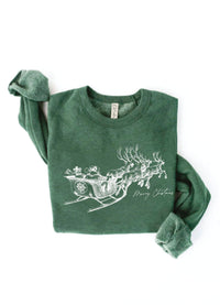 MERRY CHRISTMAS Graphic Sweatshirt