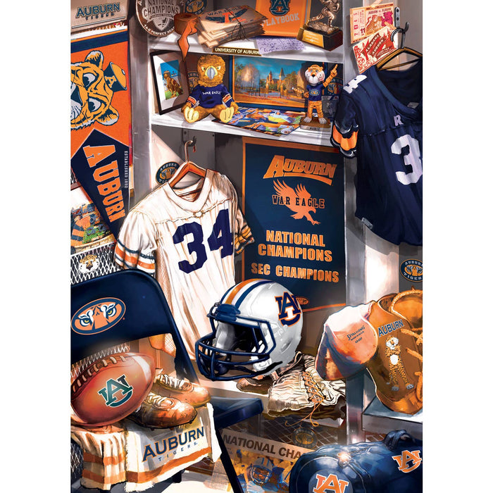 Auburn Tigers - Locker Room 500 Piece Puzzle
