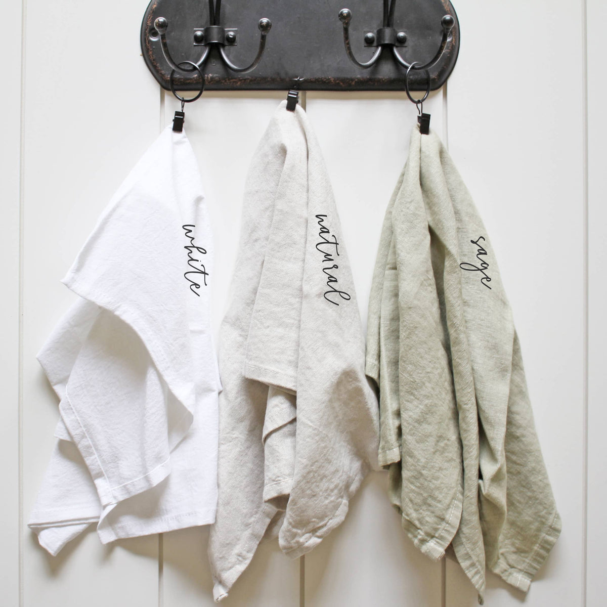 Bow Wreath Tea Towel - Cumming, Georgia
