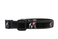 Georgia Bulldogs Adjustable Ribbon Dog Collar Lead.