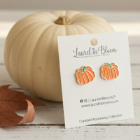 Pumpkin Perfect! Stud Earrings