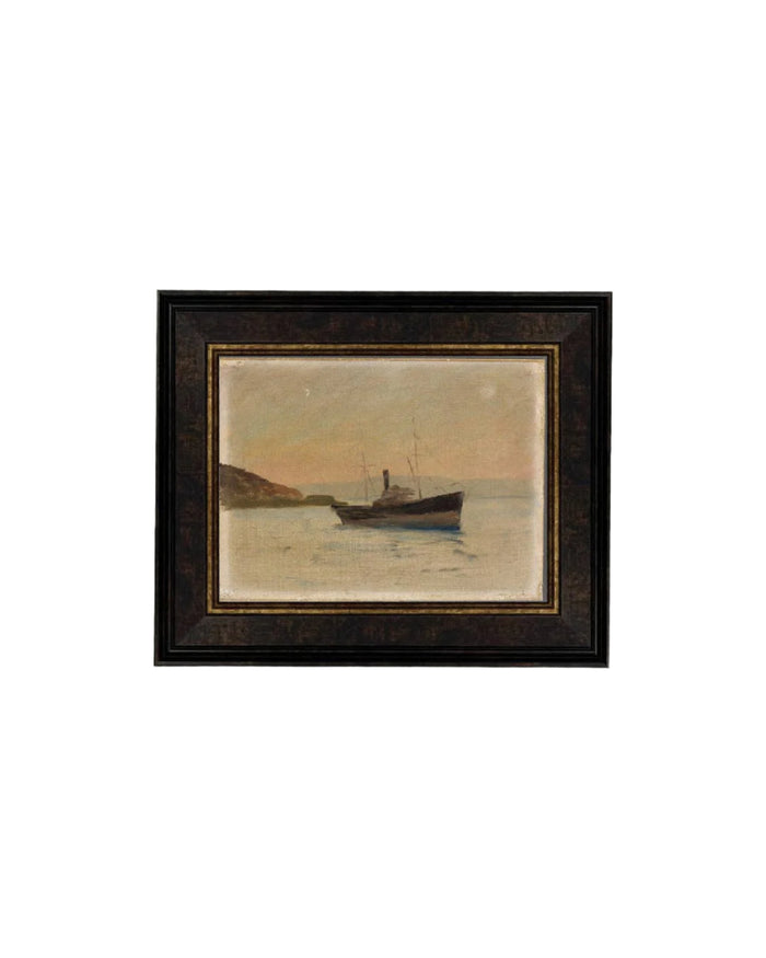 Ship on the Black Sea - 12x10
