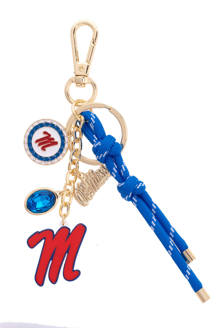 Ole Miss Rebels Cluster Bag Charm