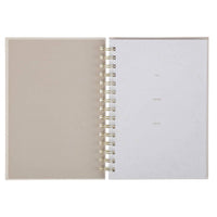 Journal Wirebound Ivory Floral Everything Beautiful Ecc 3:11