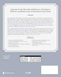 Amplified Bible Anne Neilson Angel Art Leathersoft Blue