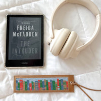 Needlepoint Kit - The Plot Thickens (Leather Bookmark)