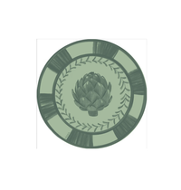 Josephine Artichoke Dessert Plate - 8 pack