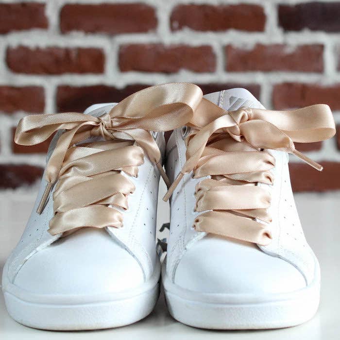 Nude Satin Laces