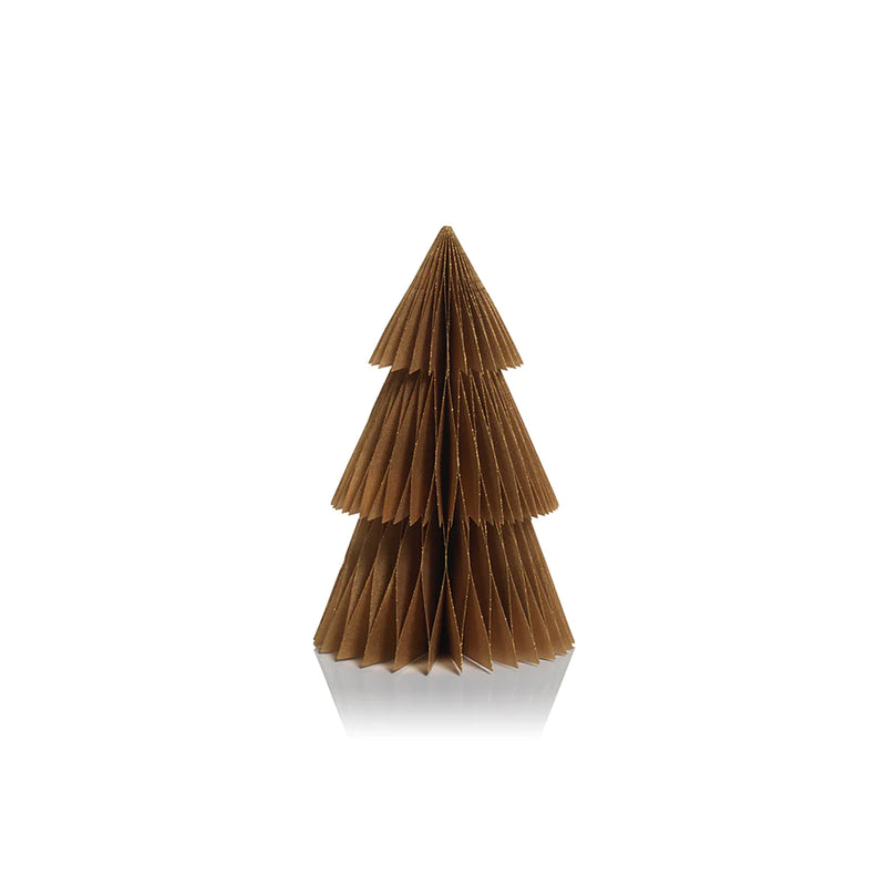 Decorative Gold Paper Tabletop Tree - Small
