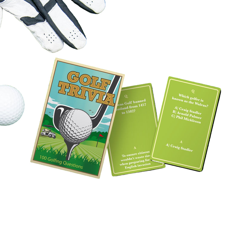 Golf Trivia Cards