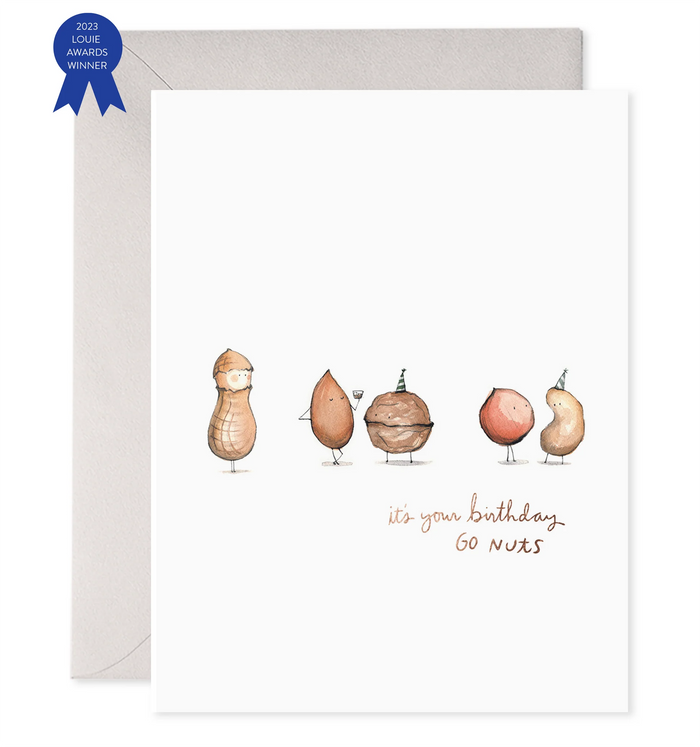 Go Nuts Birthday card