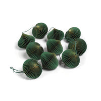 Decorative Paper Onion Shape Garland - Green