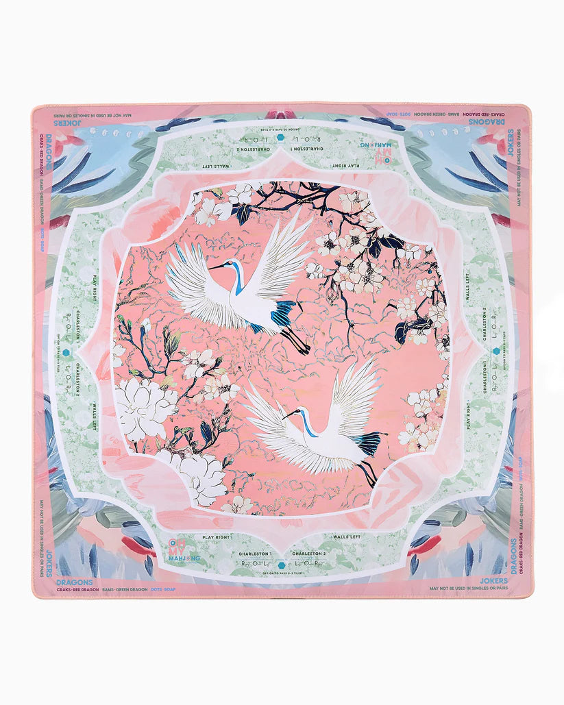 Mahjong Mat - Heron Mat in Tube