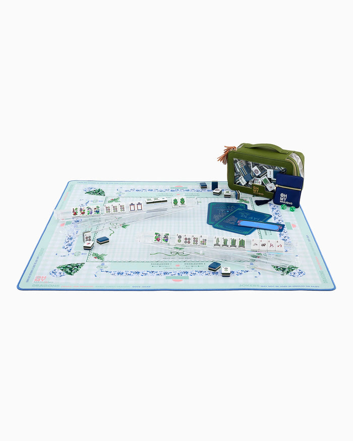 Mahjong Mat - Holly Jolly Mat in Tube (Holiday)