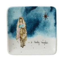 Square Stoneware Dish